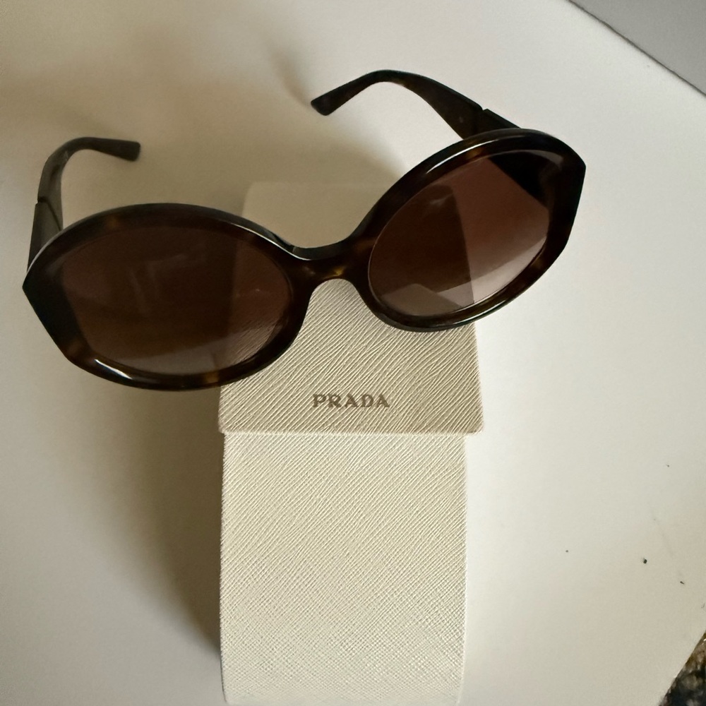 Prada Women's Tortoise Shell Sunglasses